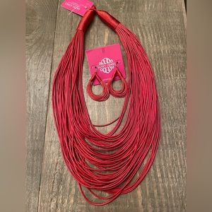 Malika Red 2 Piece Set